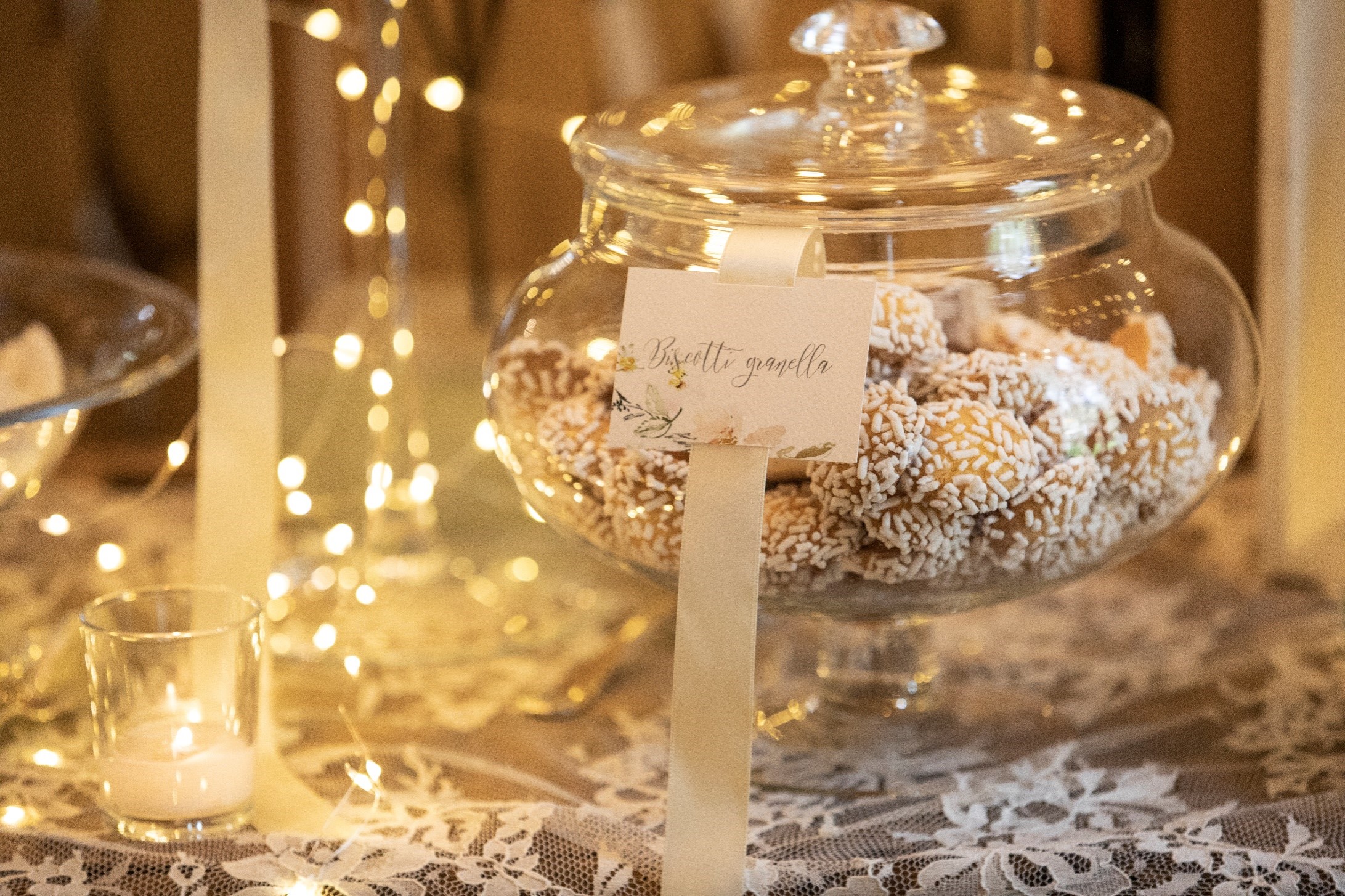 Vaso vetro confettata – Pensieri a Colori